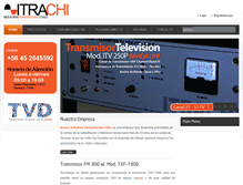 Tablet Screenshot of itrachi.cl